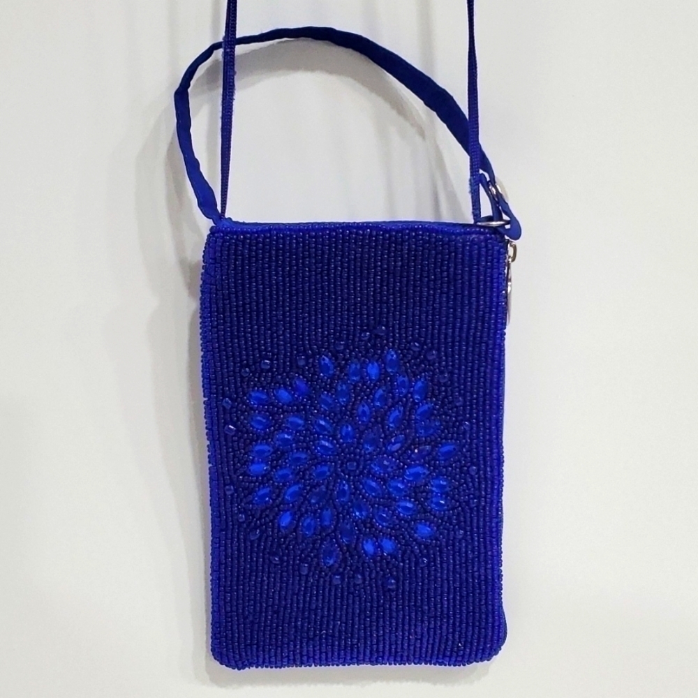 Bamboo Beaded crossbody bag